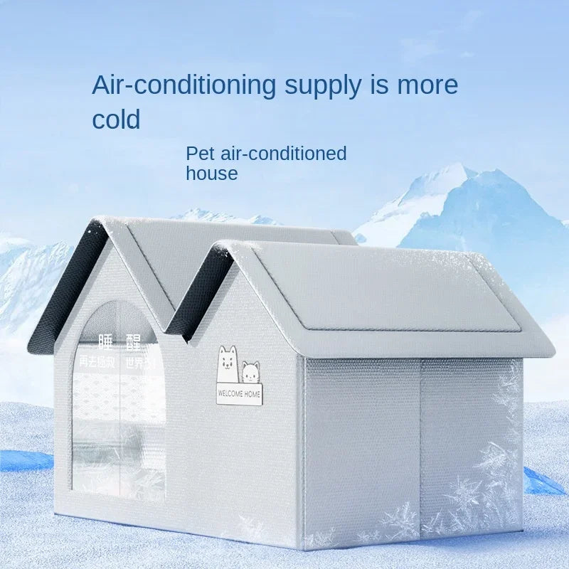 Cat Air Conditioning House Summer Cat Cooling Tool Nest Dog Ice House Dog Four Seasons Cat Pet Ice House 