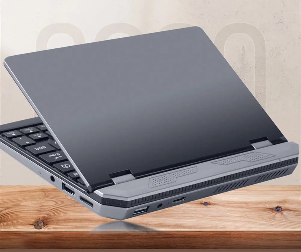 Latest Pocket Slim Laptop Ultrabook - Intel N4000 CPU, 12GB RAM, 128GB/256GB/512GB/1TB SSD, 7-Inch Touch Screen Mini PC