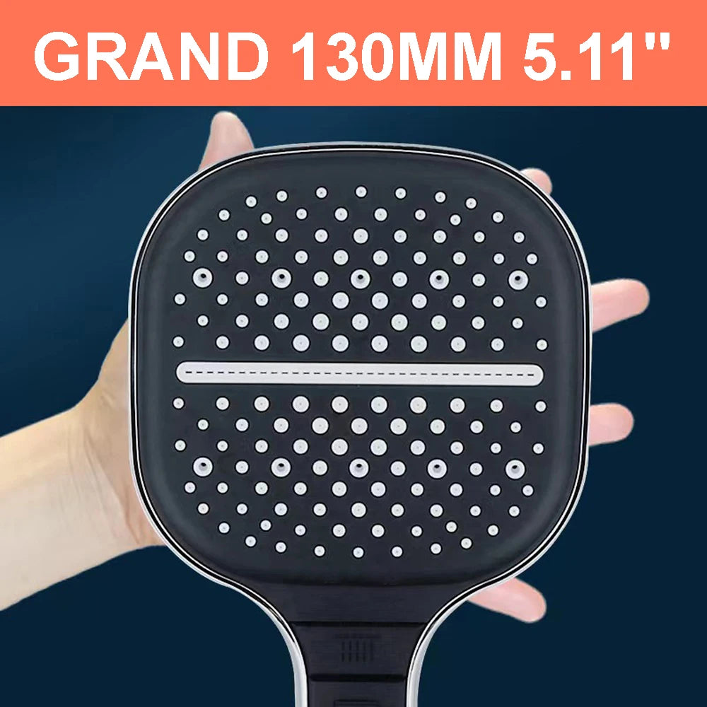 Large shower head 7 modes adjustment High pressure water saving shower faucet nozzle High quality showerhead Bathroom accessorie