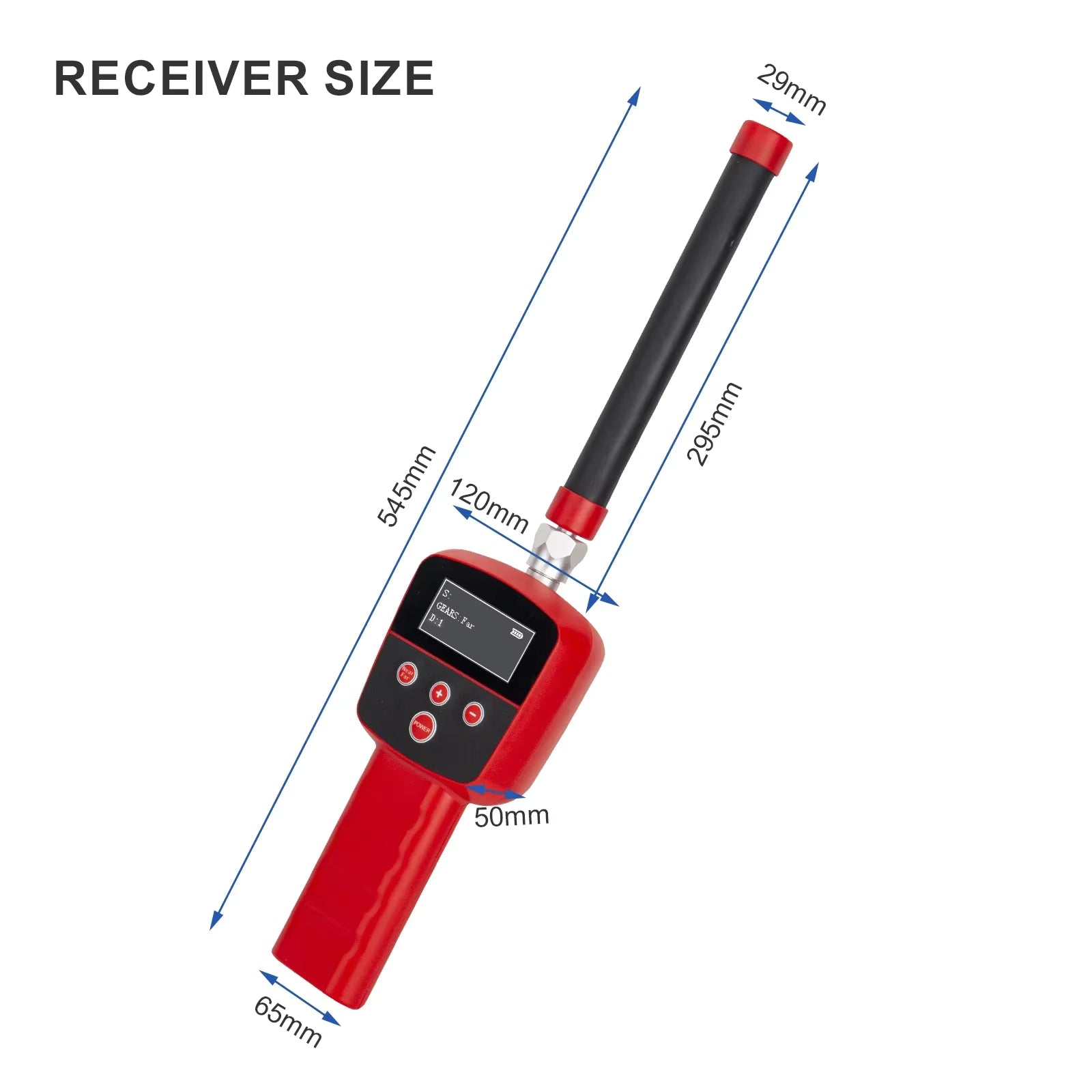 SYANSPAN Sewer Pipe Inspection Camera Receiver – 512Hz Locator for Underground Pipe Detection