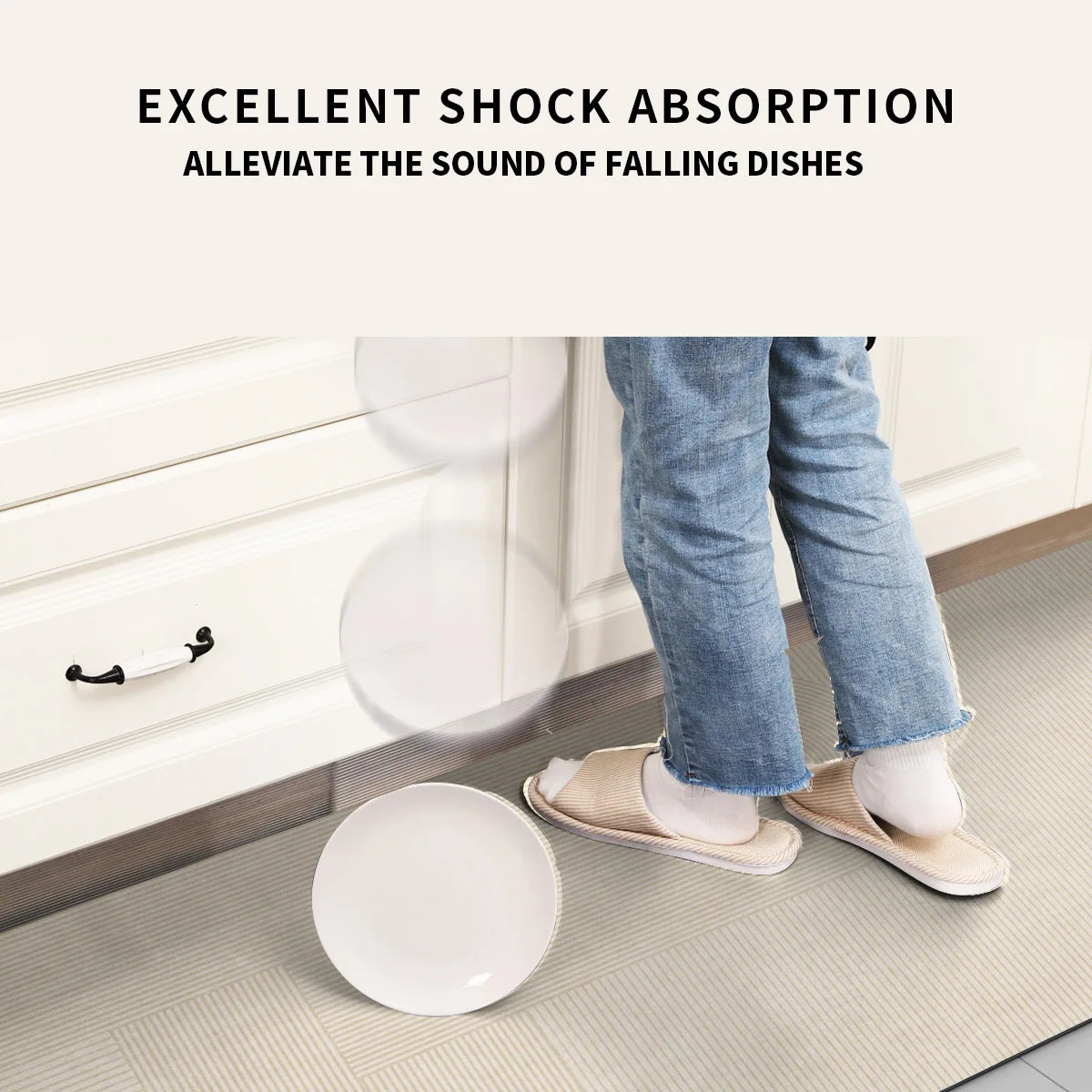 Diatomite Kitchen Floor Mat Waterproof Kitchen Rug Non-slip Long Area Room Carpet For Hallway Washable 