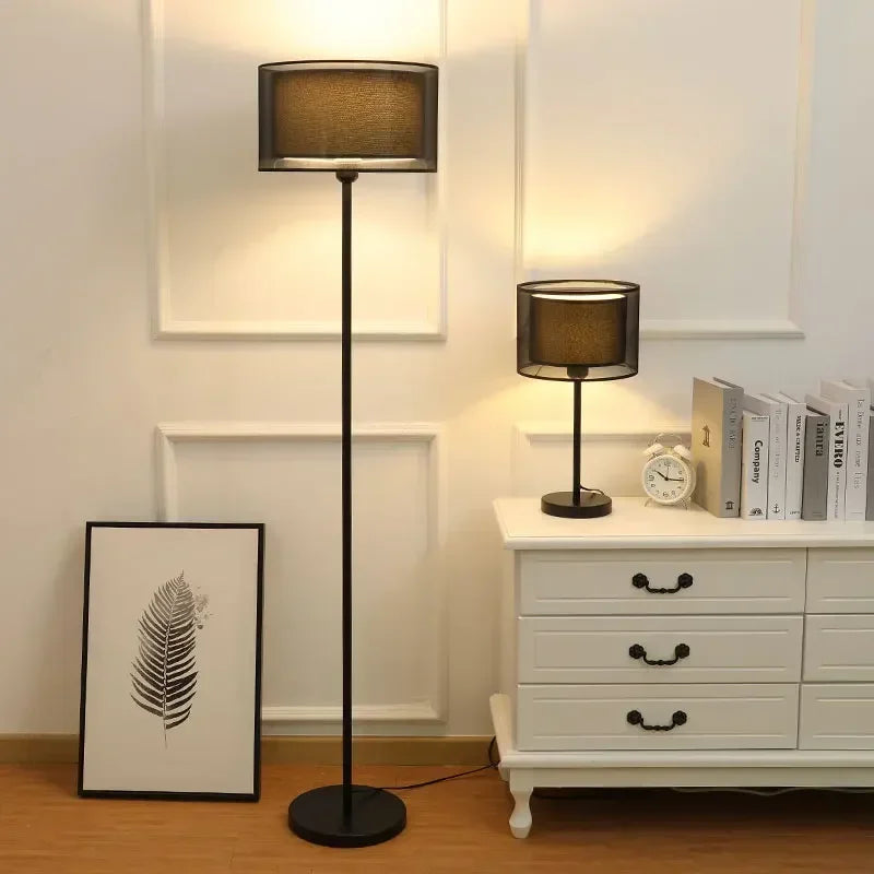 Nordic Floor Lamp - Creative, Modern LED Vertical Lamp for Bedroom, Bedside, Living Room, and Sofa 