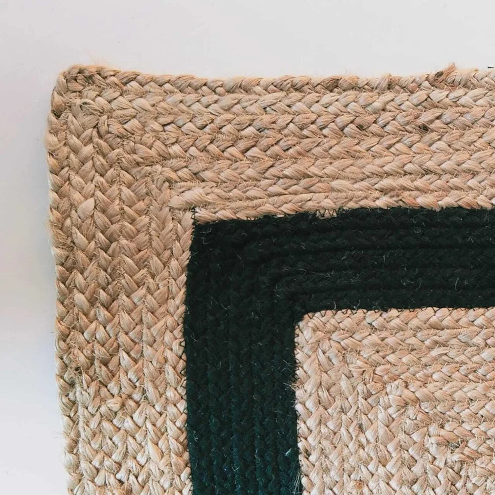 Runner Rug Jute Braided Handmade Carpet for Living Room Hallway Floor Mat Rustic Modern Bedroom Area Rug Home Decor 