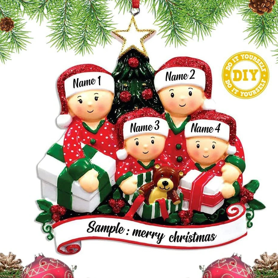 DIY Christmas Hanging  Personalised Home Christmas Decorations  Christmas Tree Decorations Christmas Decoration