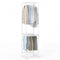 Slim Coat Rack Freestanding Garment Organizer with 8 Hanging Rods
