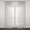 Massa Classic Embroidered Sheer Grommet Curtain 80