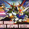 SD Strike Gundam Striker System Weapon Set BB Senshi Snap Fit Accessories Pre-Colored No Glue No Paint