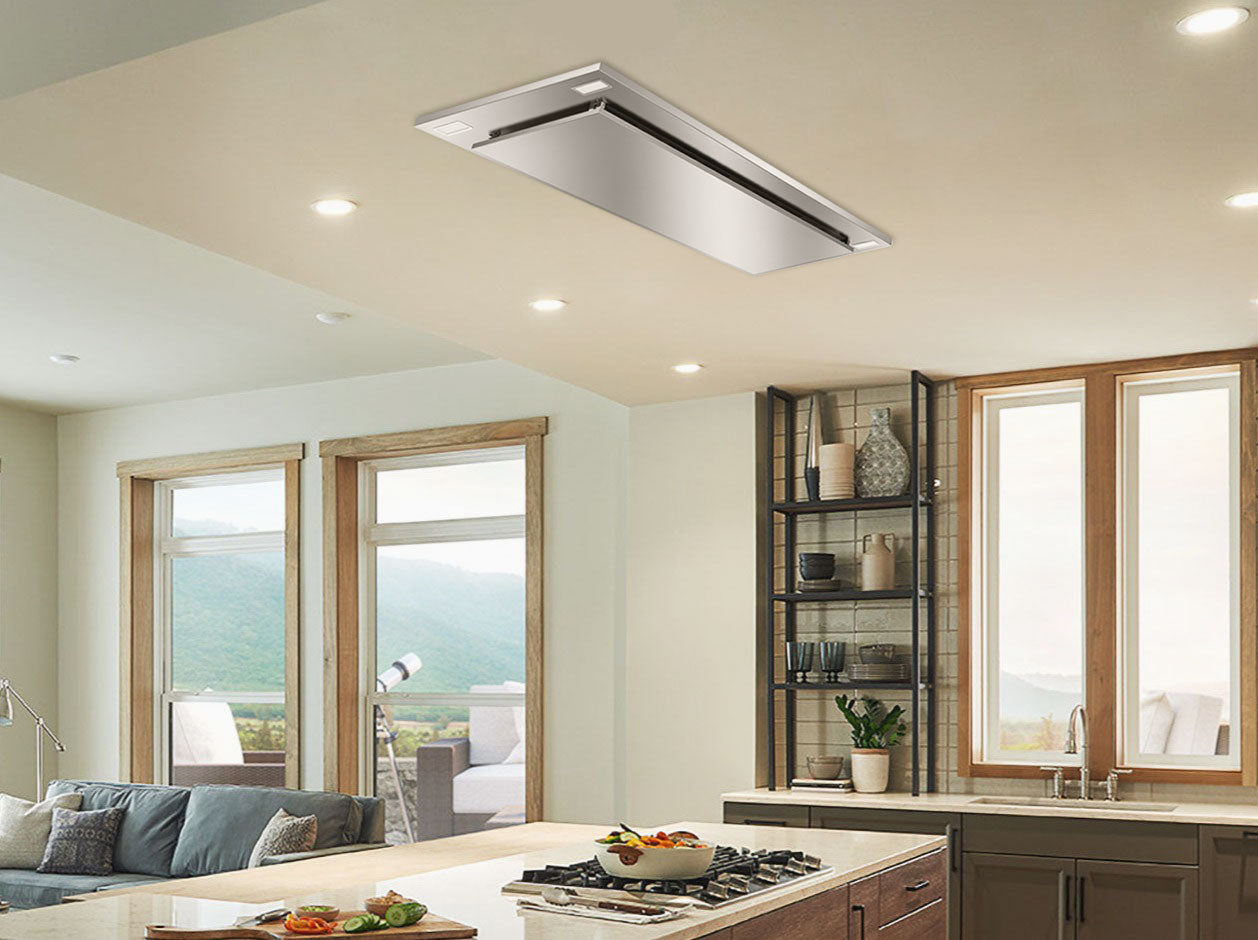 600 CFM WIRELESS Flush Ceiling Mount Range Hood - VICTORY Sunset (Bluetooth) 