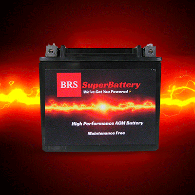High Performance BRS4L-BS 2 Year Warranty & Smart Charger / Maintainer Combo Bundle Kit 12v Sealed AGM PowerSports Battery