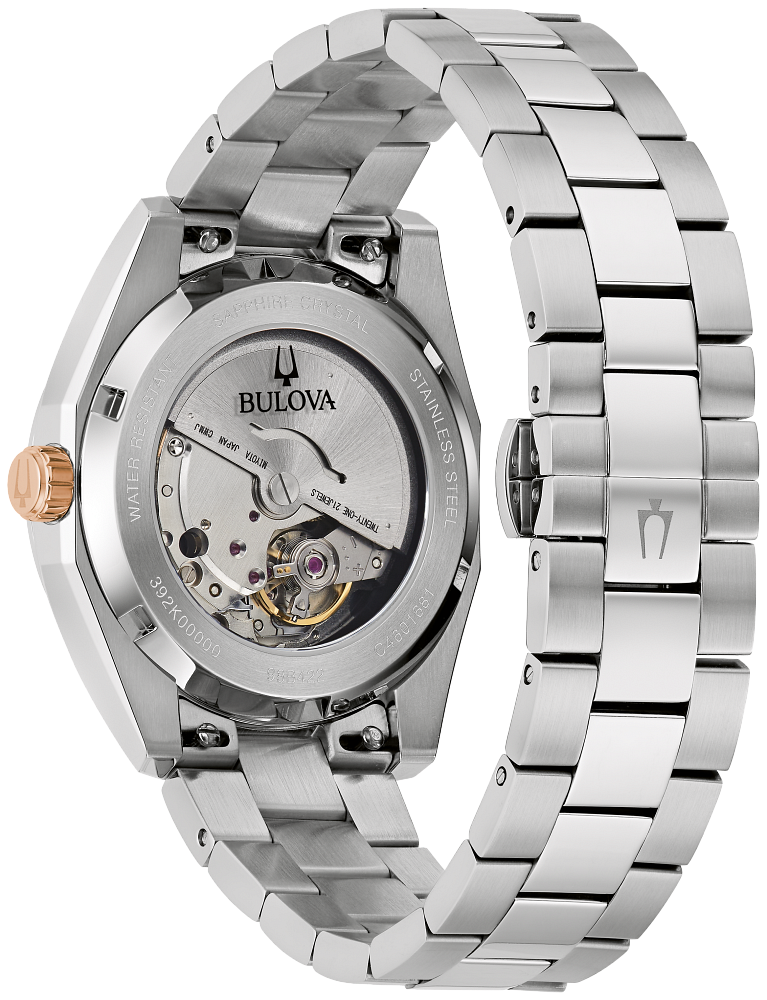 BULOVA Surveyor Automatic Burgundy Dial Stainless Steel | 98B422 