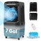 Swamp Cooler 1800 CFM Evaporative Air Cooler with 7 Gal Detachable Water Tank