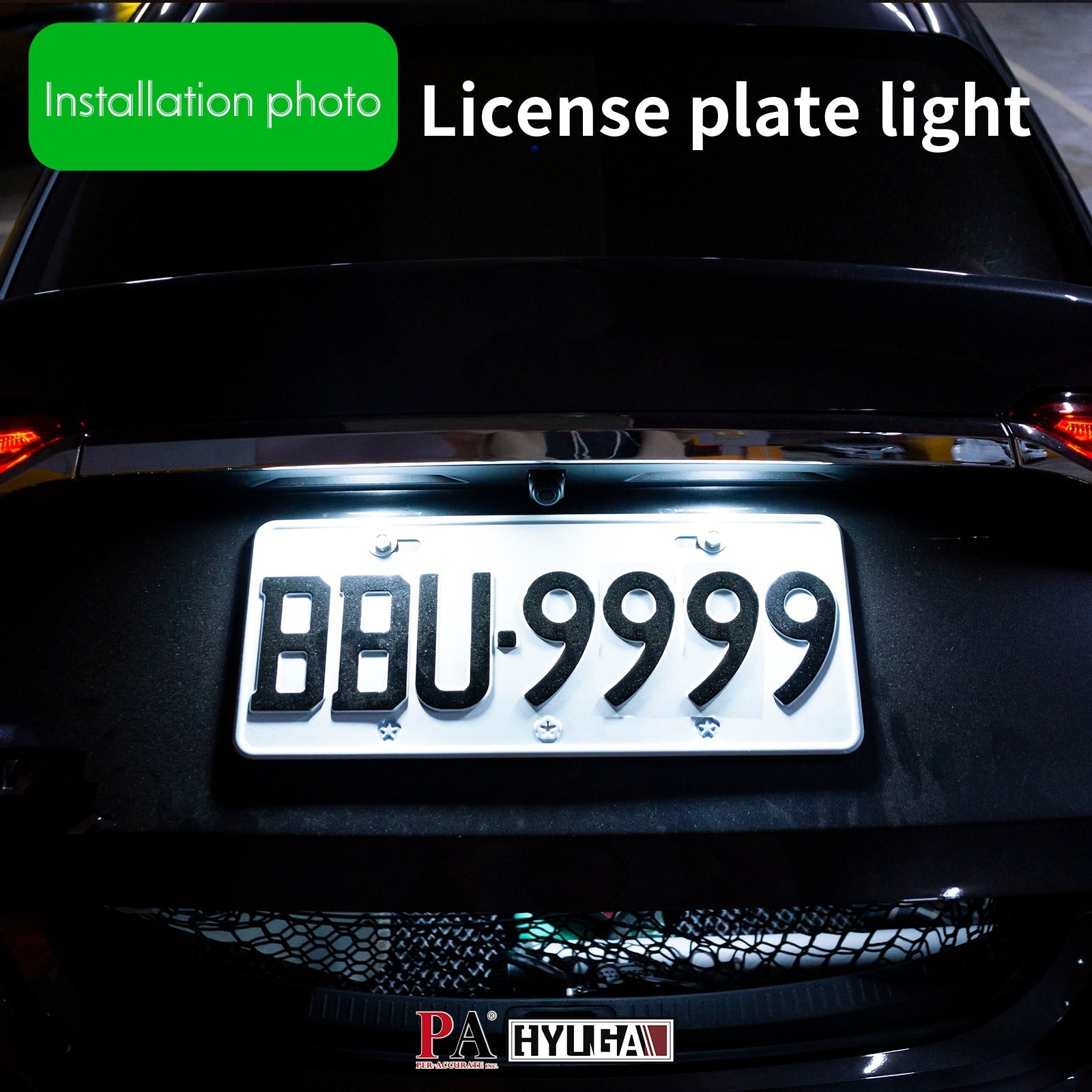 HYUGA BL9 T10 W5W 194 LED Bulb 6000K White 19SMD CANBUS Anti-Flicker for Interior Lamp License Plate Trunk light Plug and Play (Pack of 2) 