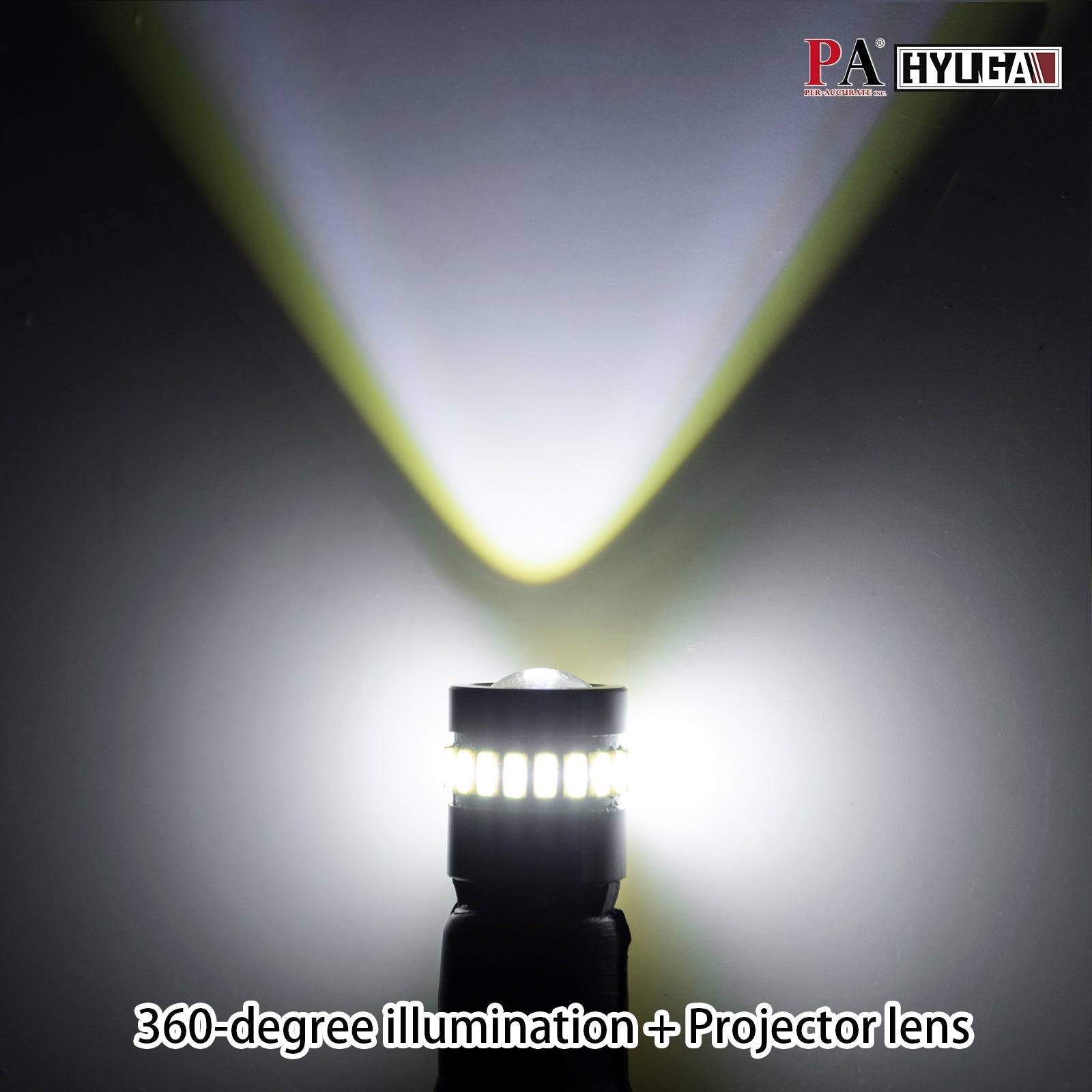 HYUGA BL9 T10 W5W 194 LED Bulb 6000K White 19SMD CANBUS Anti-Flicker for Interior Lamp License Plate Trunk light Plug and Play (Pack of 2) 