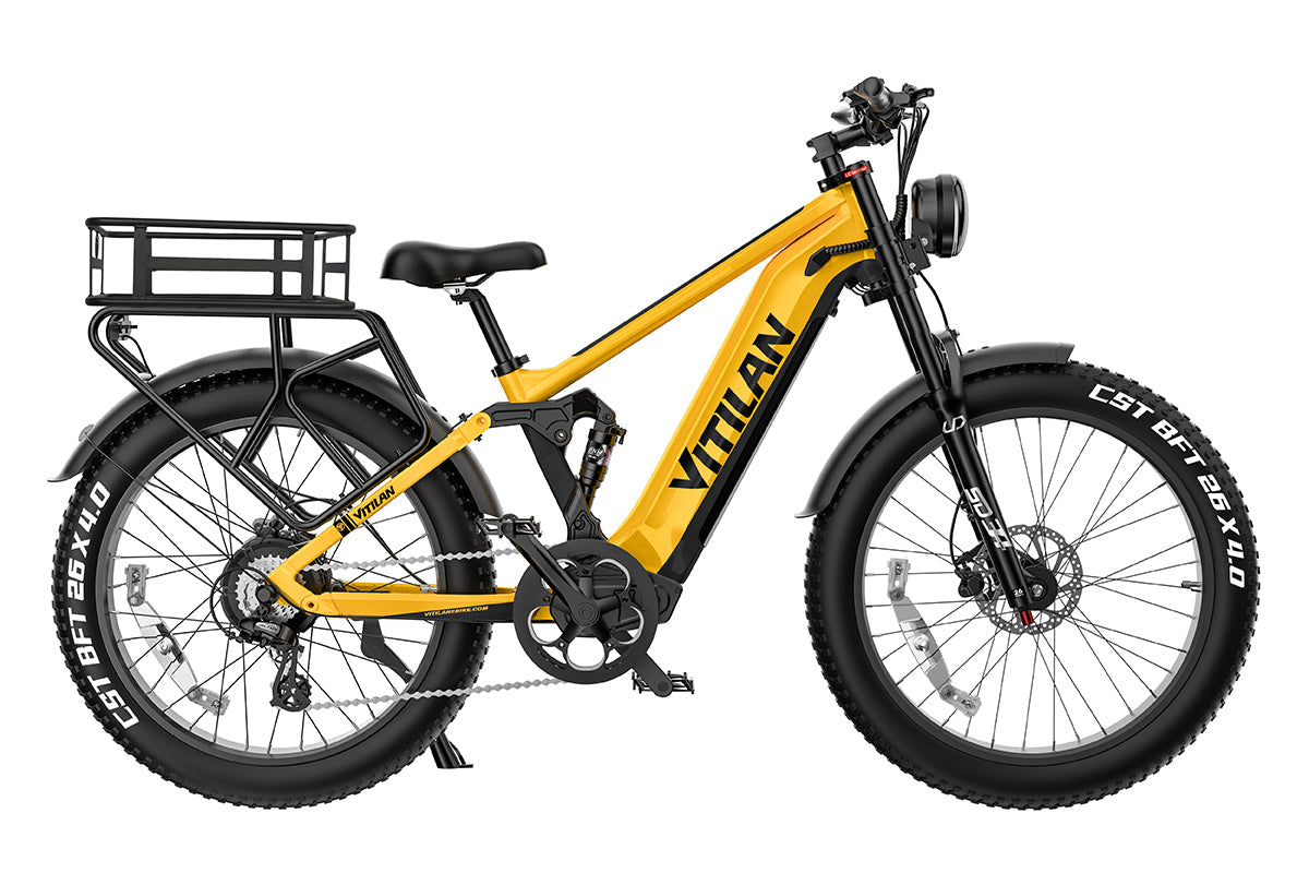 T7 Full Suspension Mountain E-bike