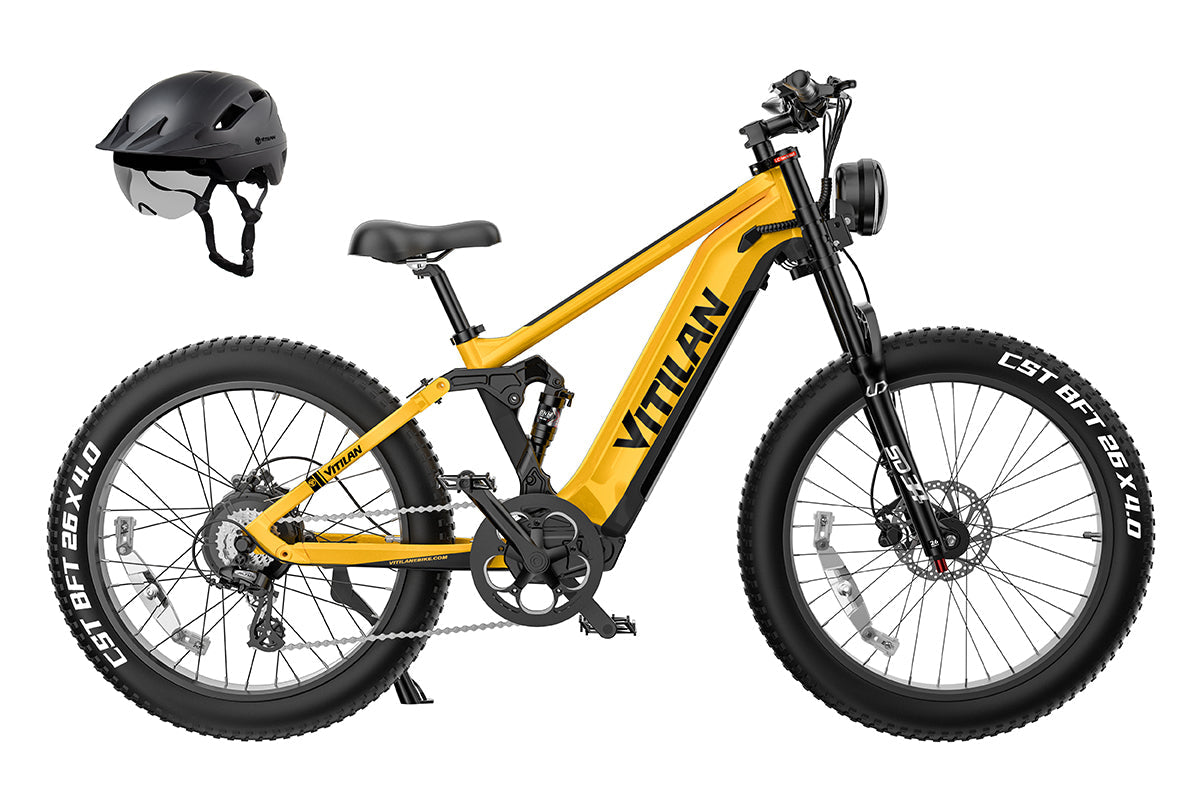 T7 Full Suspension Mountain E-bike