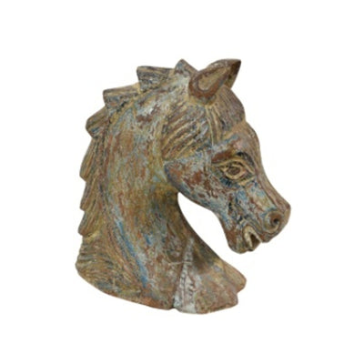 RS045067, Art. Wooden Horse Head, Mango Wood 