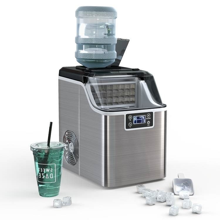 Countertop Home Electric Ice Machine with Scoop - Water Bottle Not Included - Free Shipping