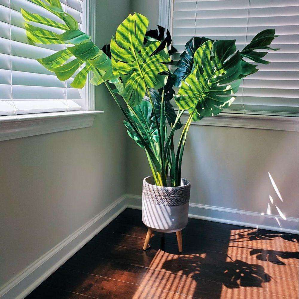 Tera Monstera Artificial Potted Plant 