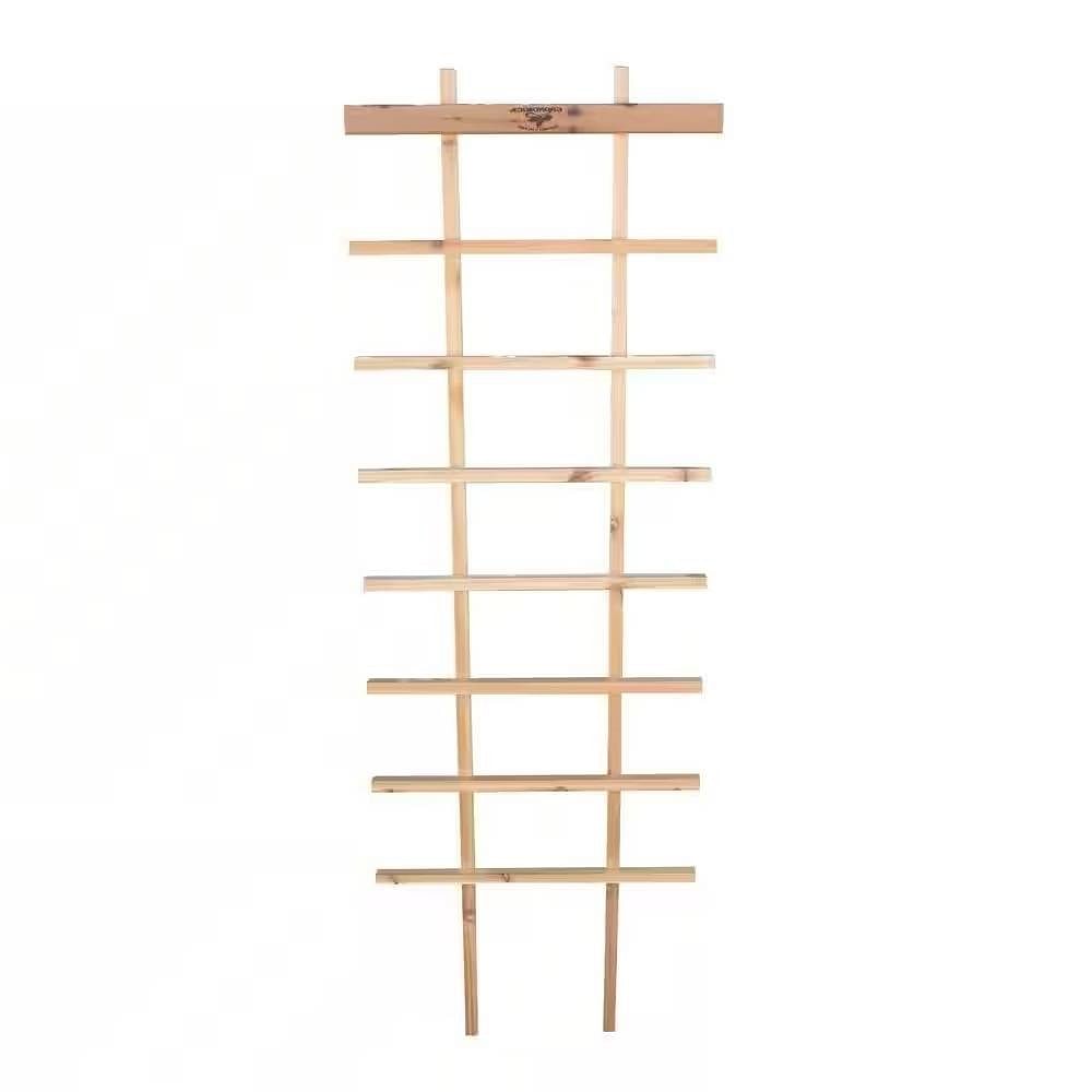 Folding 72-inch Outdoor Red Cedar Wood Garden Trellis - Made in the USA - Free Shipping