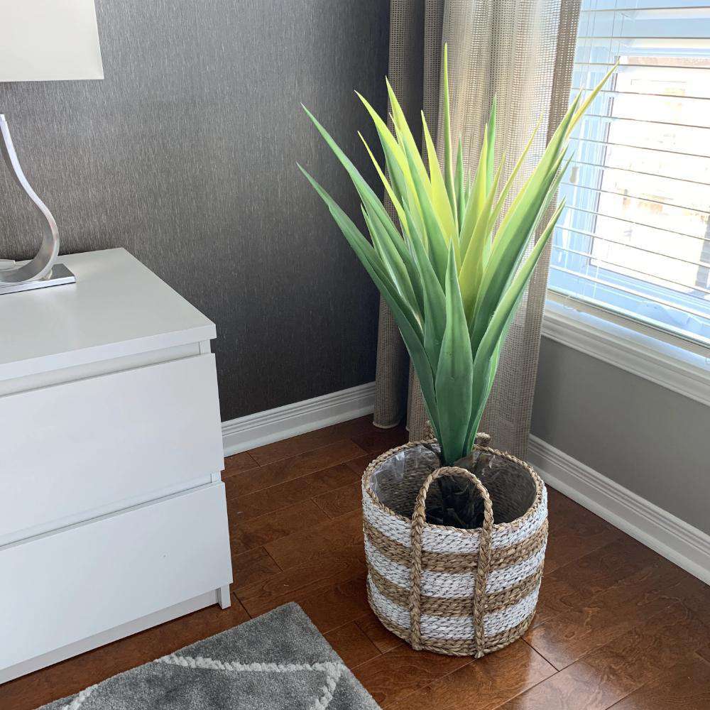 Tila Artificial Agave Tree Potted Plant 3' 