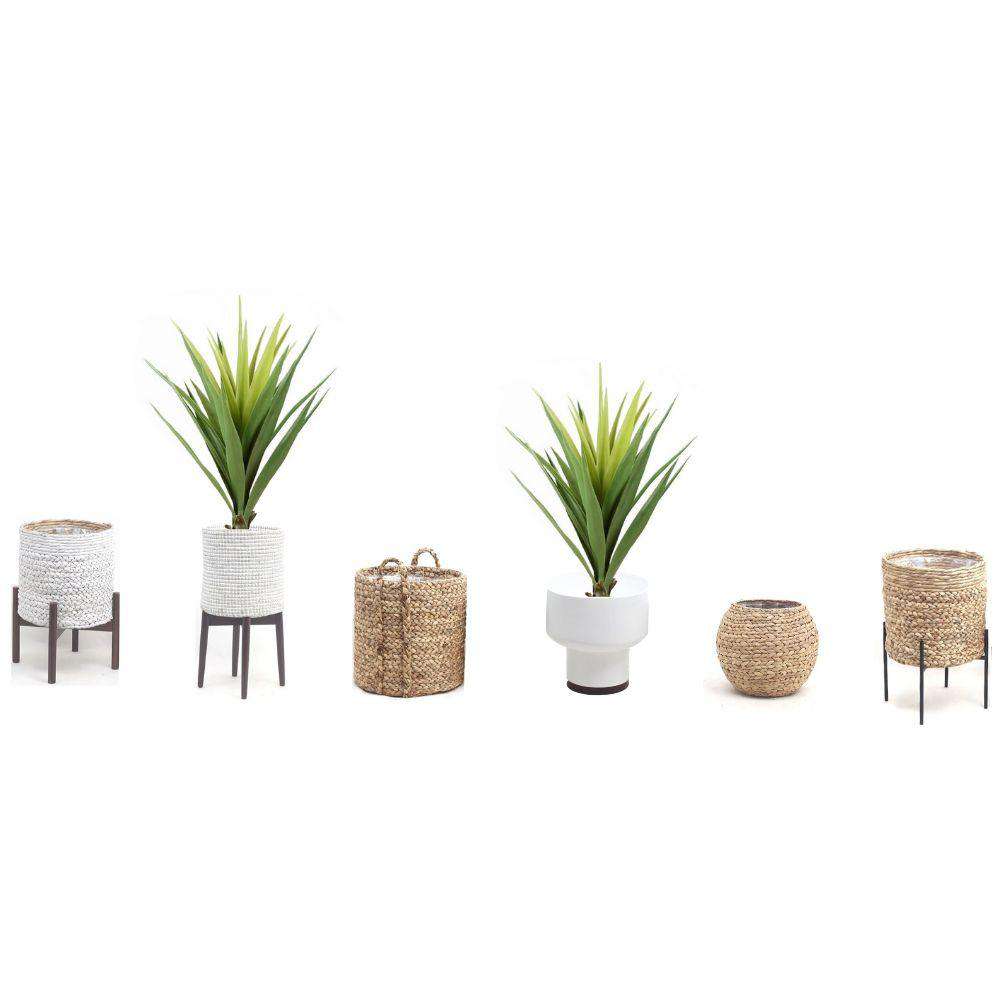 Tila Artificial Agave Tree Potted Plant 3' 