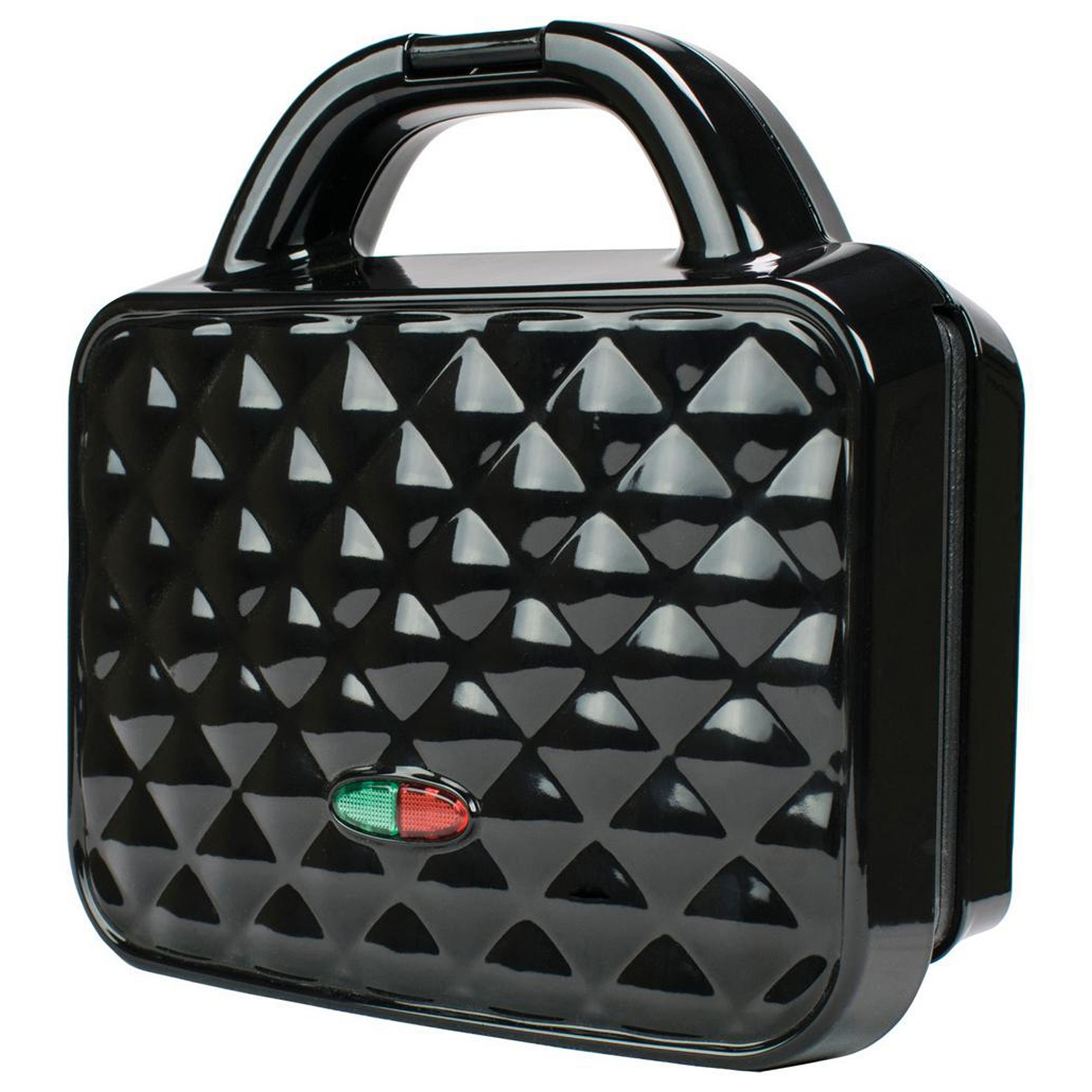 Brentwood Couture Purse Non-Stick Dual Waffle Maker in Black with Indicator Lights - Free Shipping 