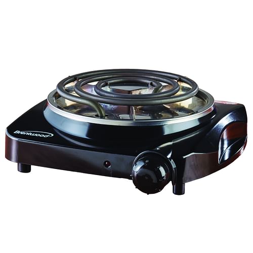 Brentwood Electric 1000 W Single Burner - Black - Free Shipping 