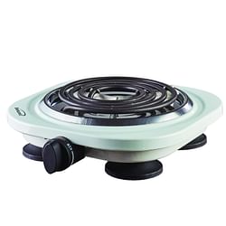 Brentwood Electric 1000W Single Burner - White - Free Shipping 