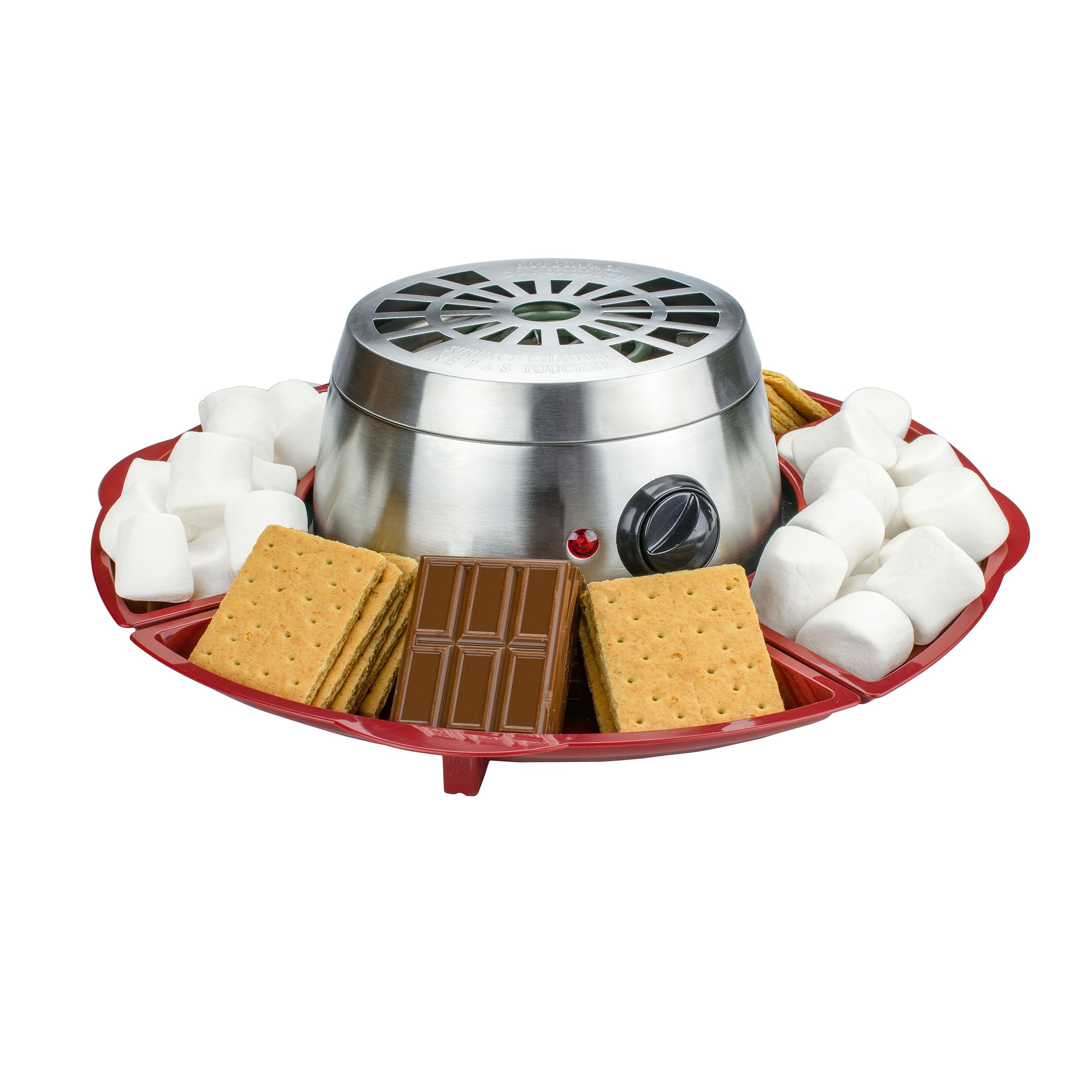 Brentwood TS-603 Indoor Electric Stainless Steel 8 Piece Smores Maker Set - Free Shipping 