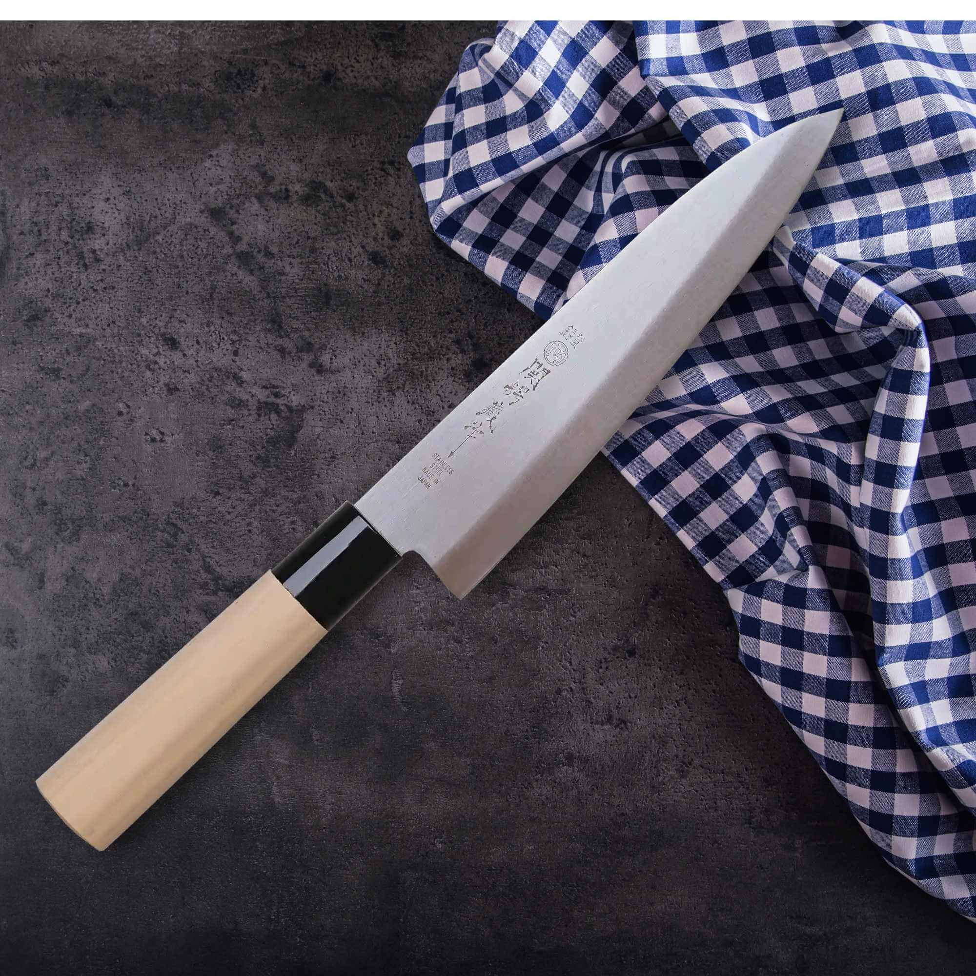 Tsubazo - Gyuto 180mm - Stainless Steel blade | Made in Japan 