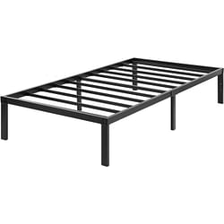 Twin size 16-inch Heavy Duty Metal Bed Frame with 3,000 lbs Weight Capacity - Free Shipping