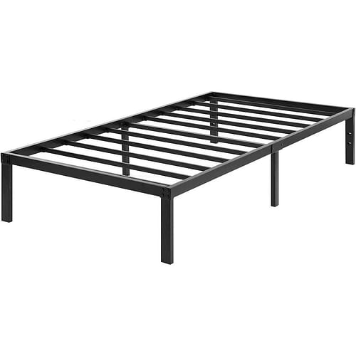 Twin size 16-inch Heavy Duty Metal Bed Frame with 3,000 lbs Weight Capacity - Free Shipping