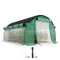 Walk-in Tunnel Greenhouse, Plant Hot House with Sunshade Net, Roll-up Mesh Sidewalls, 2 Doors, 10' x 13' x 6.5' , Green