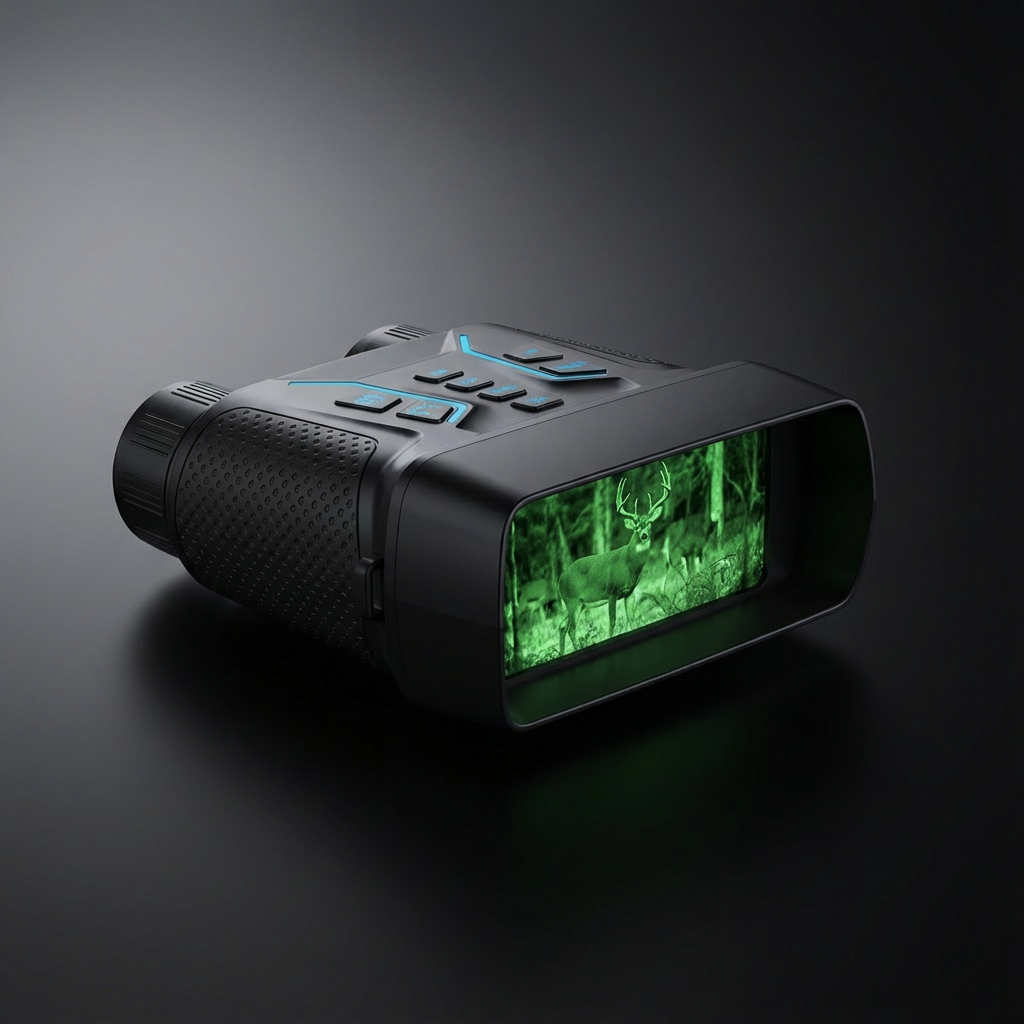 TUTT 4K Infrared Night Vision Goggles Day & Night Camera Binoculars 4.5-Inch HD Screen 4000mAh NV2183