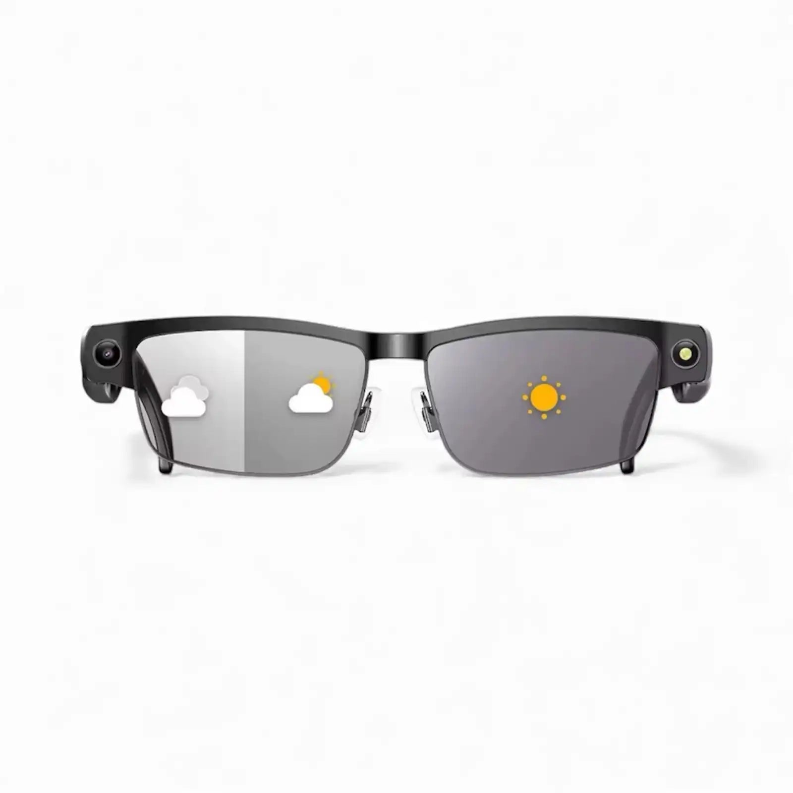 TUTT GS11 AI Glasses | HD Camera + AI Integration & Intelligent Object Recognition | Replaceable with Prescription Lenses