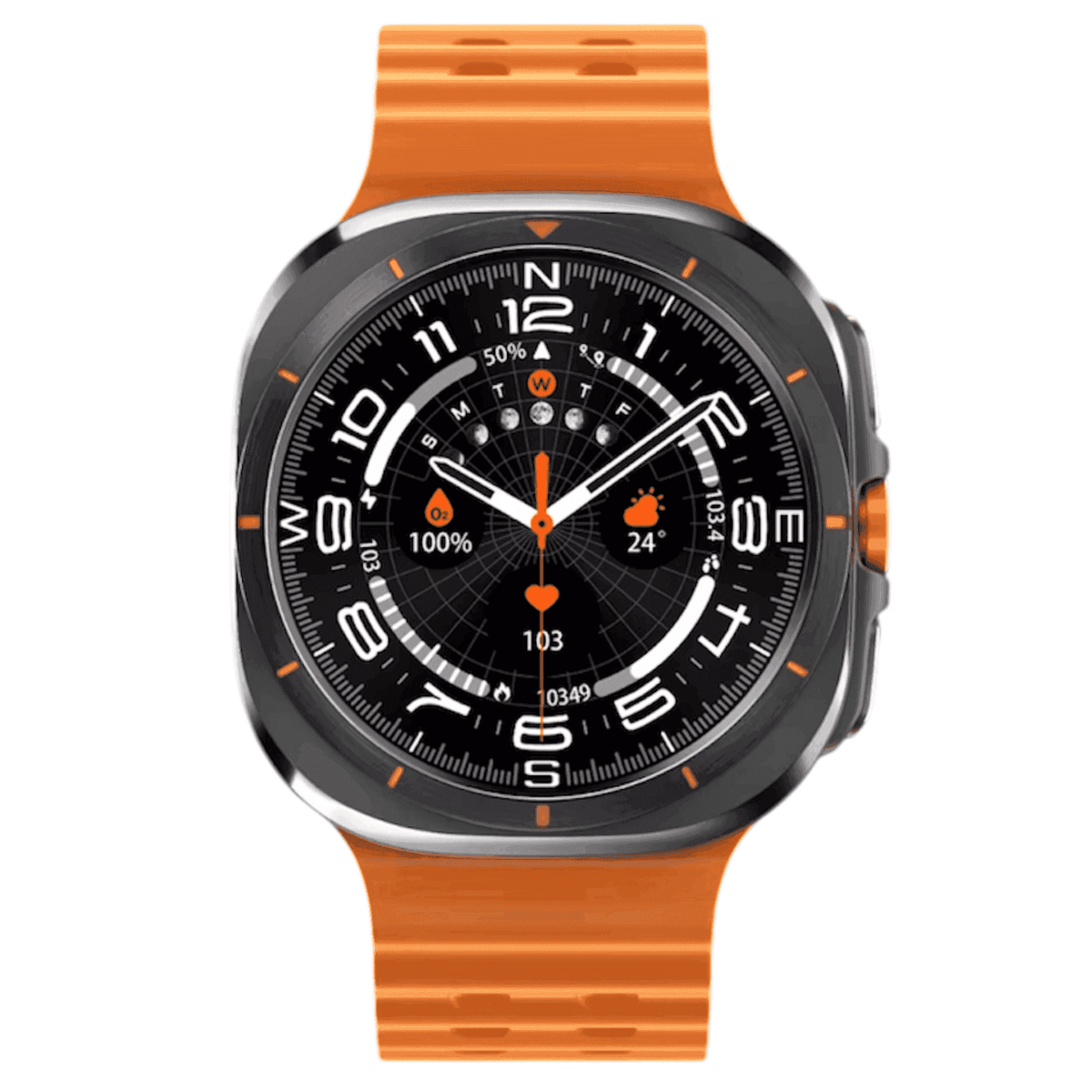 TUTT W7 Smart Watch for Men Women | 1.43” AMOLED Display | Advanced Fitness & Health Smartwatch