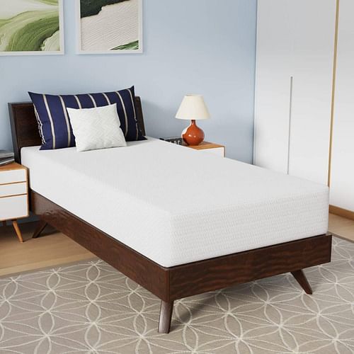 Twin size 10-inch Charcoal Infused Memory Foam Mattress with Removable Cover - Free Shipping 