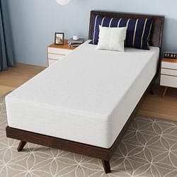 Twin size 12-inch Charcoal Infused Memory Foam Mattress with Removable Cover - Free Shipping 