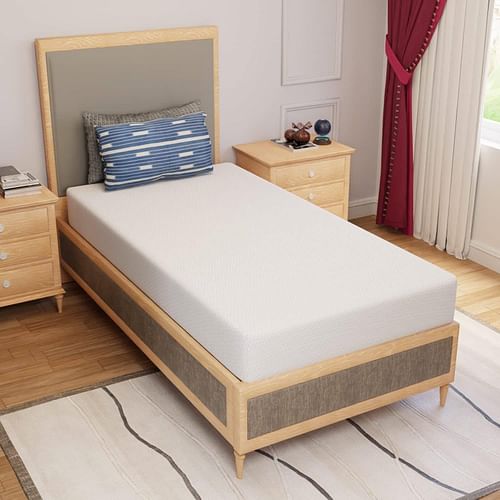 Twin size 8-inch Thick Medium Firm Cool Gel Memory Foam Mattress - Free Shipping 