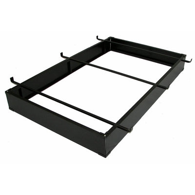 Twin / Twin XL Hotel Style Metal Bed Base Bed Frame in Espresso - 6-inch High - Free Shipping 