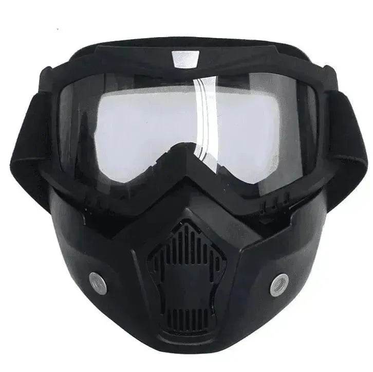 Tactical goggles for motorcycle helmet 