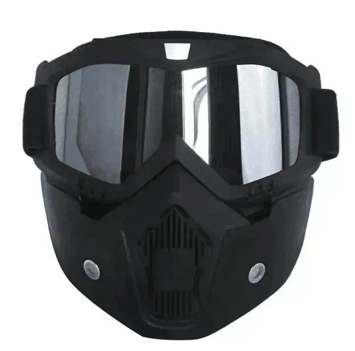 Tactical goggles for motorcycle helmet 