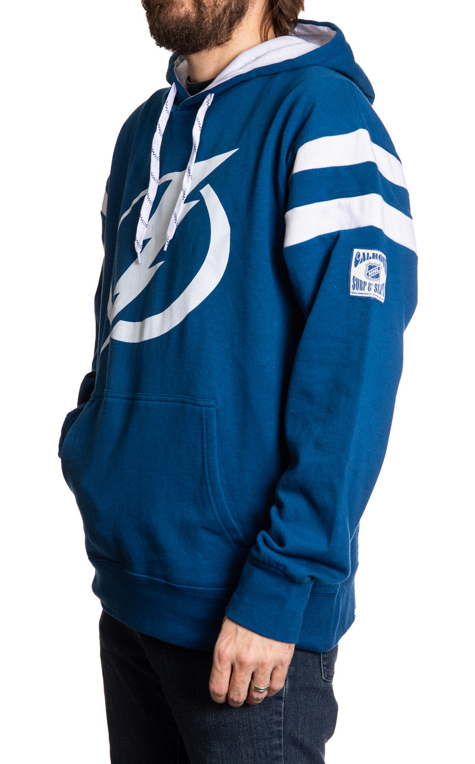 Tampa Bay Lightning Varsity Retro Style Hoodie 