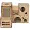 Multi-Level Cardboard Cat House, Corrugated Cardboard Play Condo with Scratching Pads for Indoor Kittens