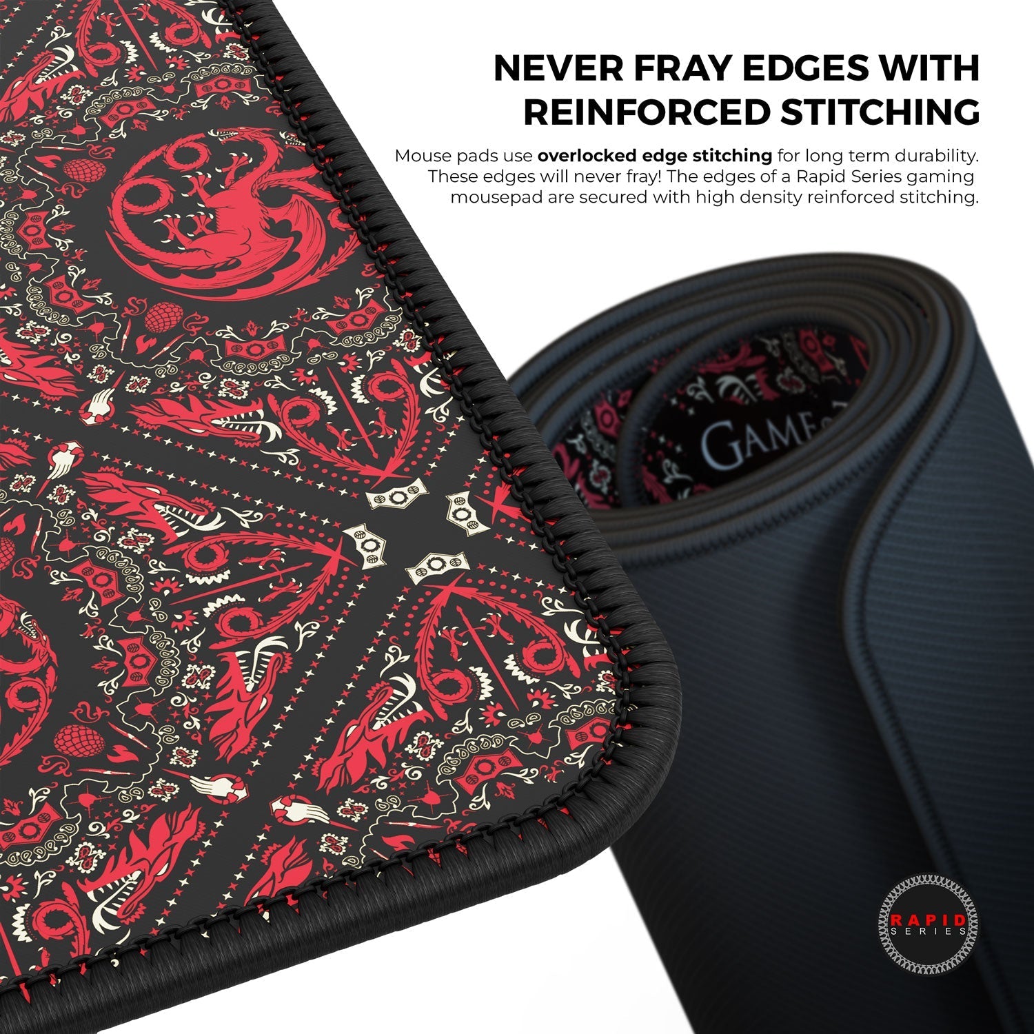 House Targaryen Gaming Mouse Pad 