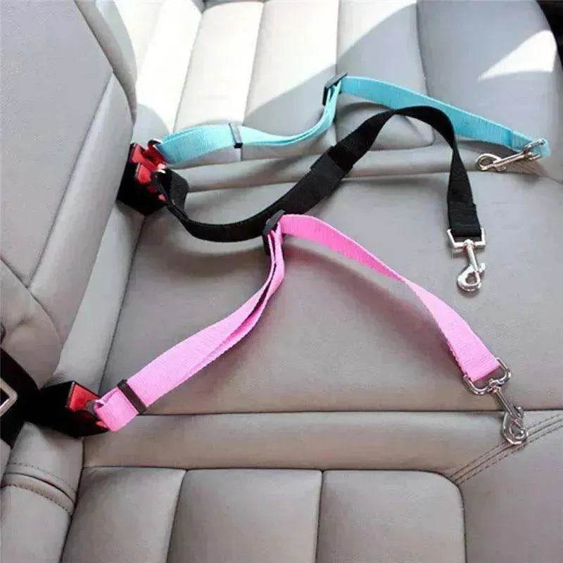 Telescopic Traction Rope For Pet Car Seat Belt 
