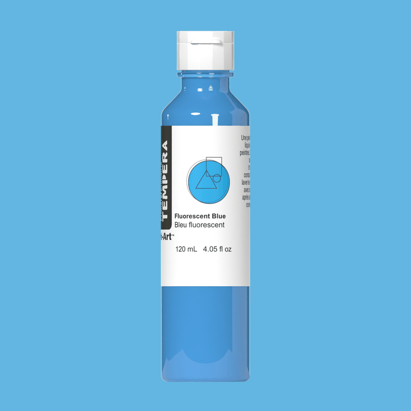 Primary Liquid Tempera - Fluorescent Blue 