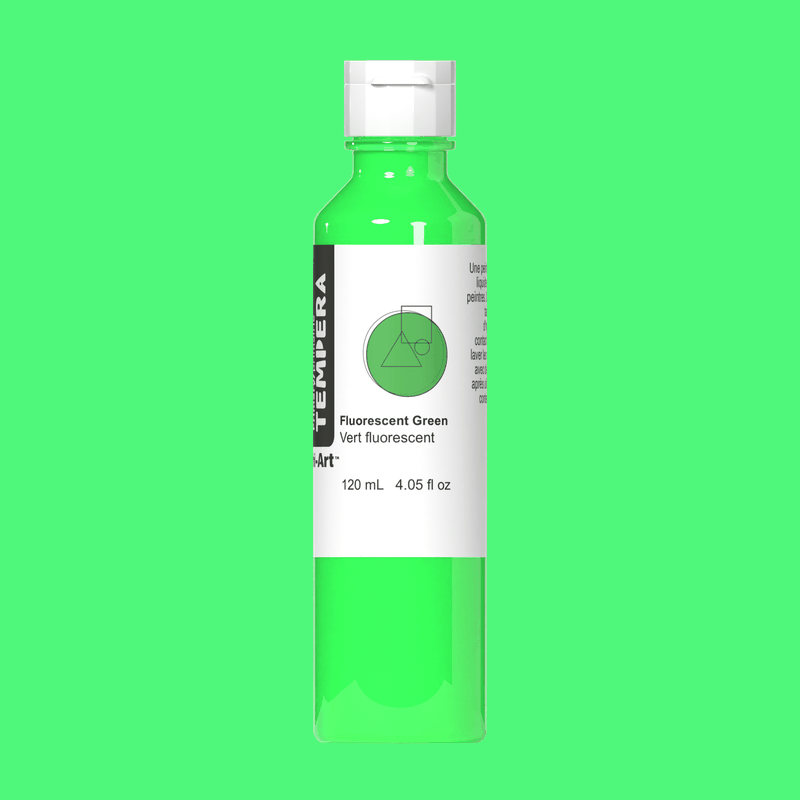 Primary Liquid Tempera - Fluorescent Green 