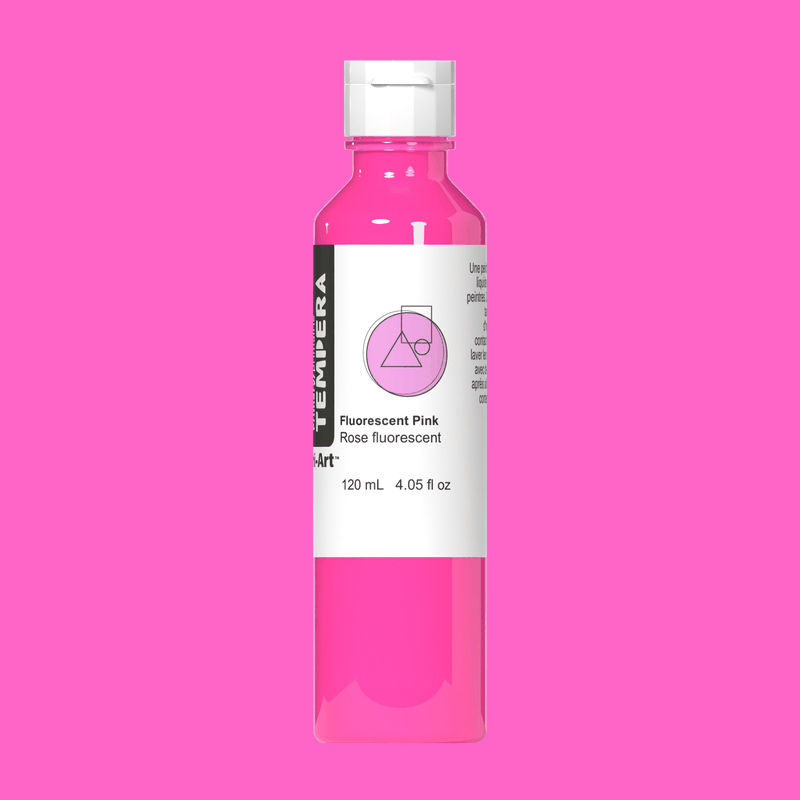 Primary Liquid Tempera - Fluorescent Pink 