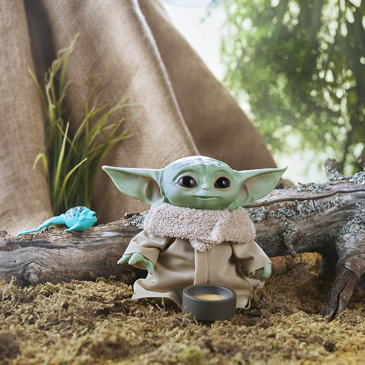Star Wars The Child Talking Plush Toy with Sounds Baby Yoda Mandalorian 